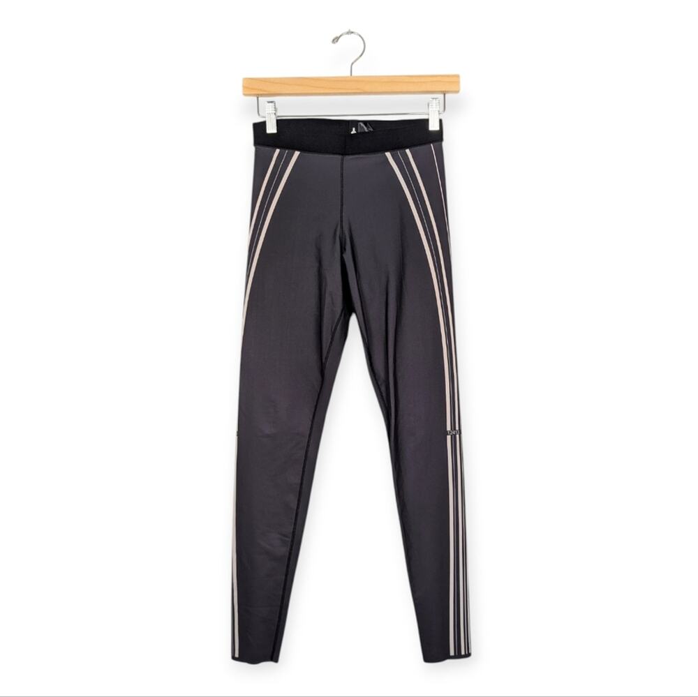 Ultracor Black Stripe High-Rise Athletic Leggings Size S